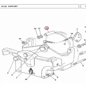 Millat Massey Ferguson Tractor Spare Part SPACER 14014114014 - Massey Ferguson tractor spare part