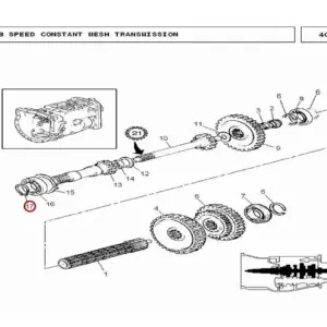 Millat Massey Ferguson Tractor Spare Part LOCKPTOGULLA 12163112163 - Massey Ferguson tractor spare part