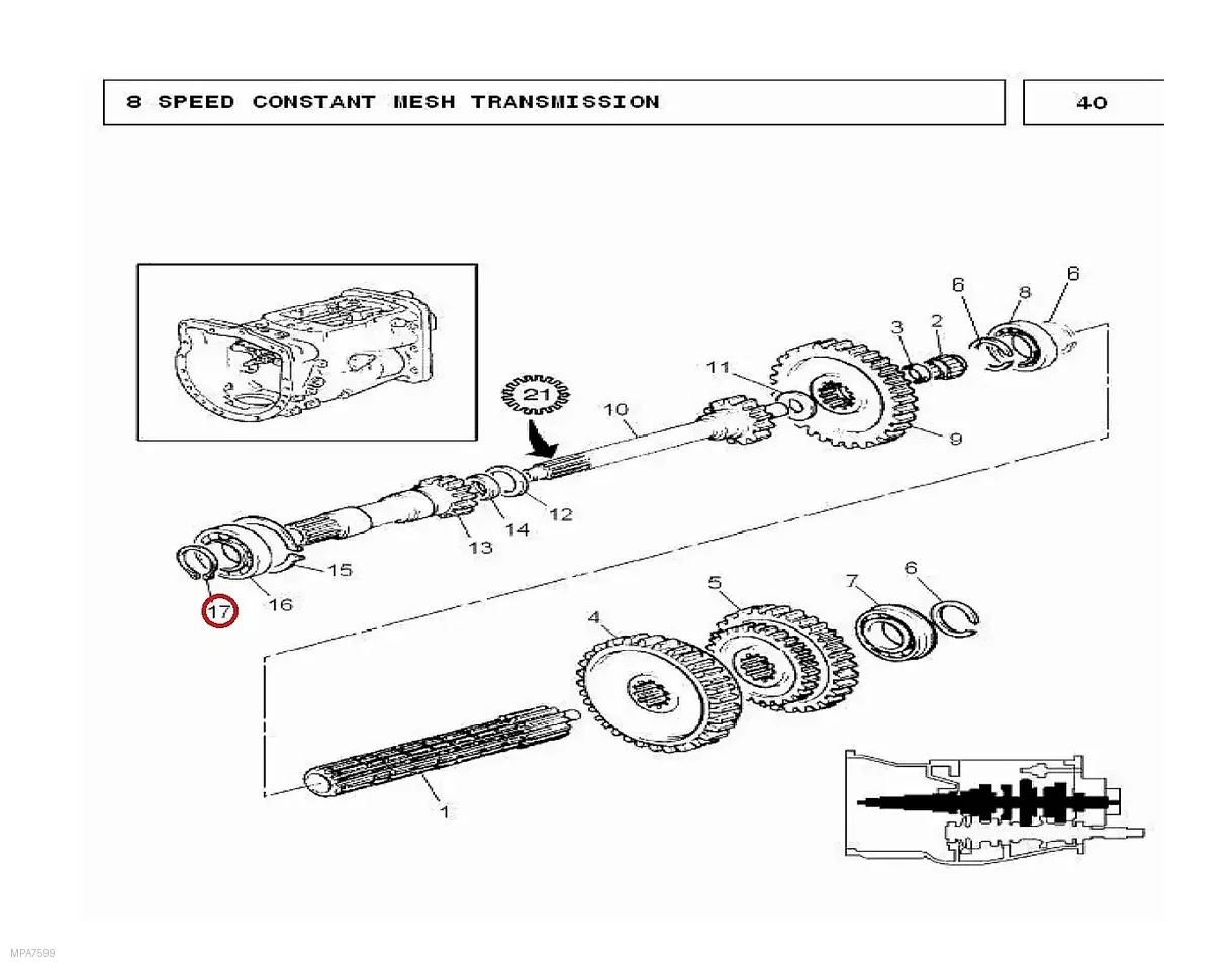 Millat Massey Ferguson Tractor Spare Part LOCKPTOGULLA 12163112163 - Massey Ferguson tractor spare part