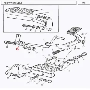 Millat Massey Ferguson Tractor Spare Part LEVER 130631897469 - Massey Ferguson tractor spare part
