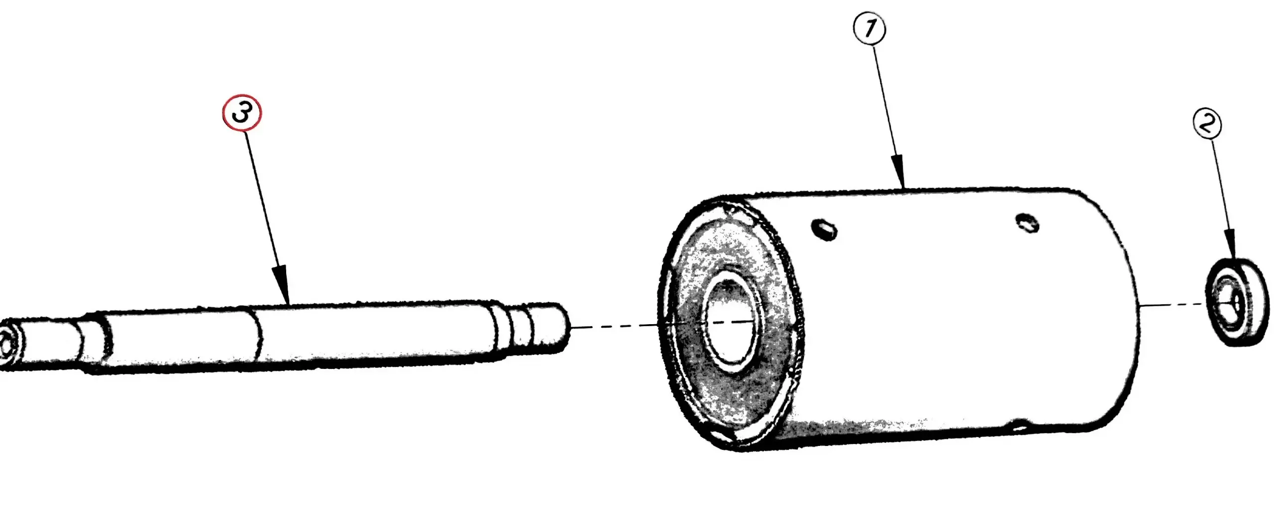Diagram reference for Millat Massey Ferguson Tractor Spare Part 7 FLATDRUM SHAFT JF 90 SZ 560427502044000 - Massey Ferguson tractor spare part