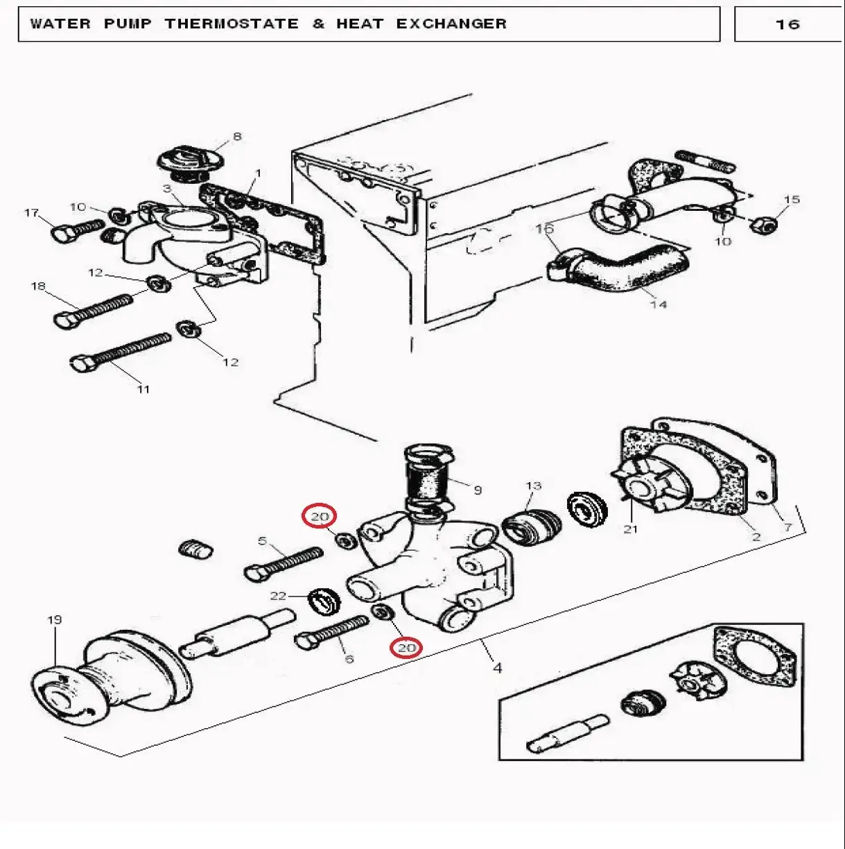 Diagram reference for Millat Massey Ferguson Tractor Spare Part WASHER - Massey Ferguson tractor spare part