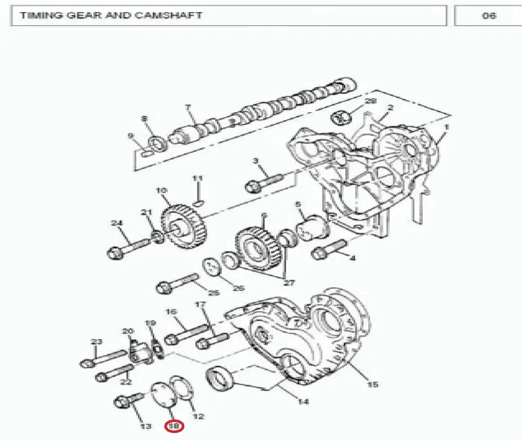 Diagram reference for Millat Massey Ferguson Tractor Spare Part 5 COVER 1831451183145 - Massey Ferguson tractor spare part