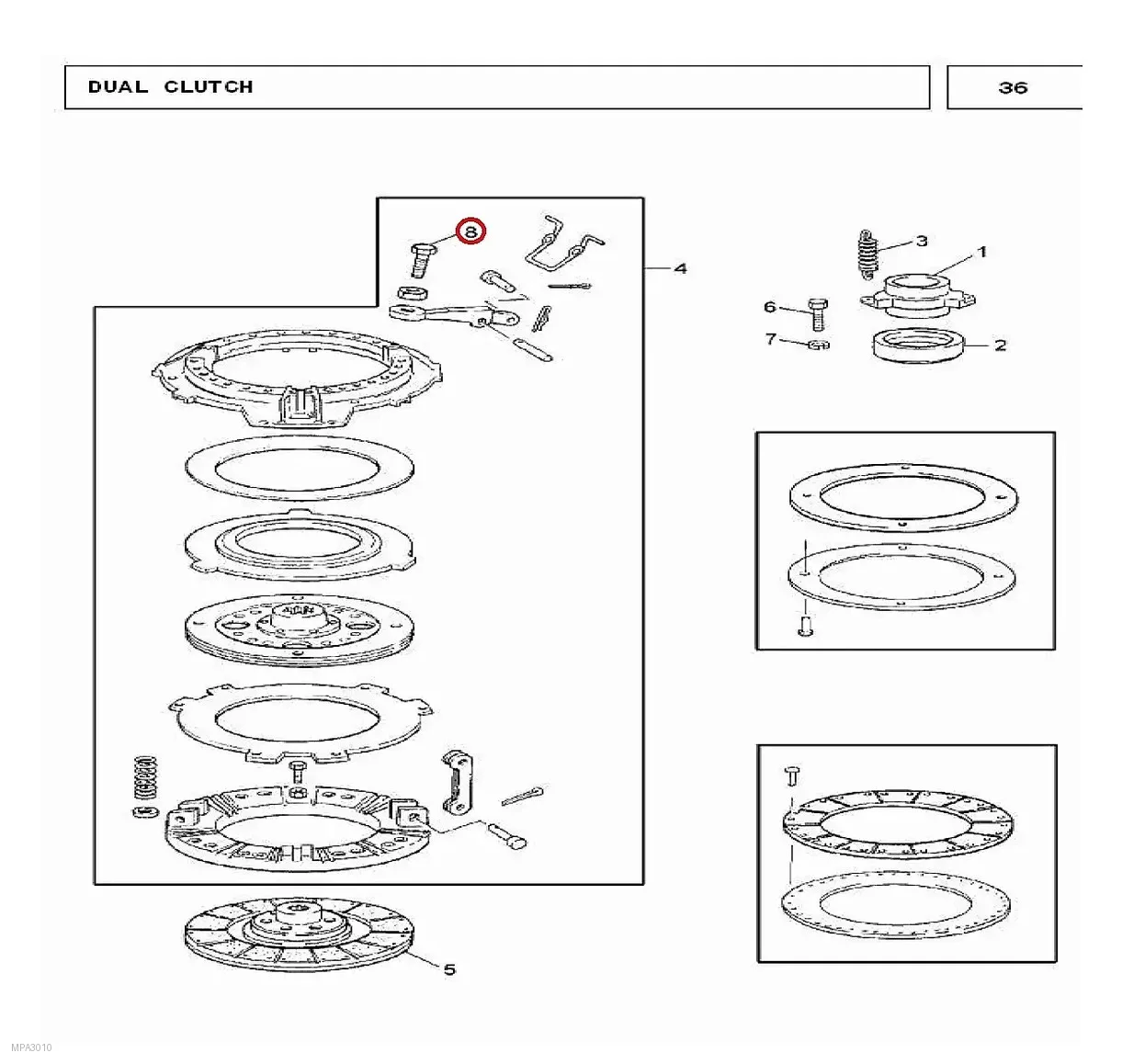Millat Massey Ferguson Tractor Spare Part BOLT 71620 L 25011025111025 - Massey Ferguson tractor spare part