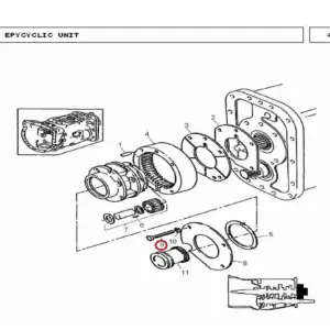 Millat Massey Ferguson Tractor Spare Part BOLT CARRIERUNIT 120731354271 - Massey Ferguson tractor spare part