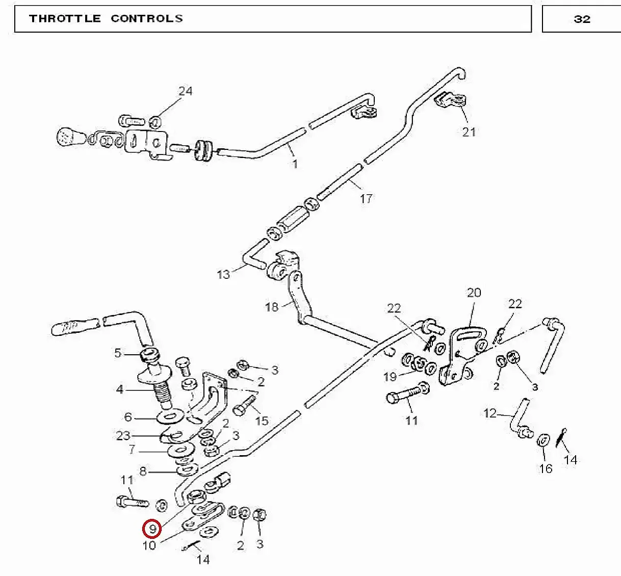 Millat Massey Ferguson Tractor Spare Part LOCK NUT 13098113098 - Massey Ferguson tractor spare part