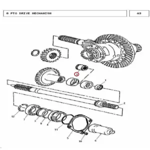 Millat Massey Ferguson Tractor Spare Part COUPLING 1011913599630 - Massey Ferguson tractor spare part