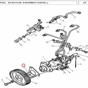 Millat Massey Ferguson Tractor Spare Part DOWEL 18182118182 - Massey Ferguson tractor spare part