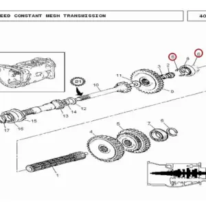 Millat Massey Ferguson Tractor Spare Part RING CARRIERSHFT 12161112161 - Massey Ferguson tractor spare part