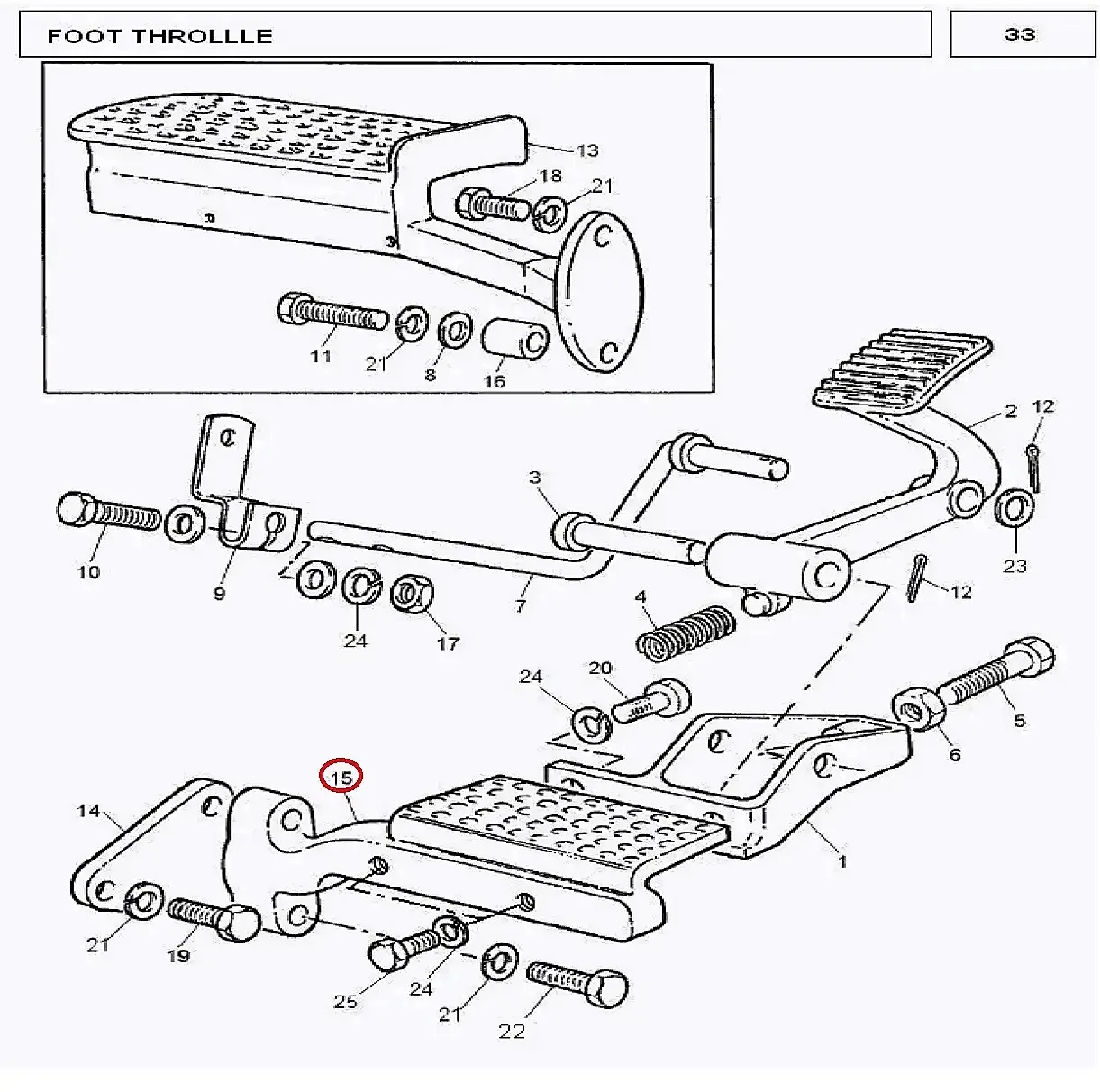 Millat Massey Ferguson Tractor Spare Part RESTFOOTRH 1307911860939 - Massey Ferguson tractor spare part