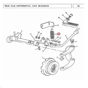 Millat Massey Ferguson Tractor Spare Part SP RING 50022150022 - Massey Ferguson tractor spare part