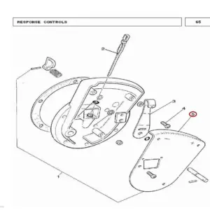 Millat Massey Ferguson Tractor Spare Part PLATE 2607911668053 - Massey Ferguson tractor spare part