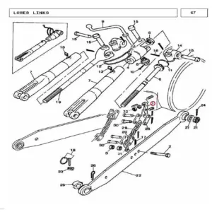 Millat Massey Ferguson Tractor Spare Part ANCHORLH 250021897911 - Massey Ferguson tractor spare part
