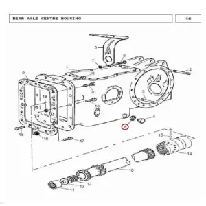 Millat Massey Ferguson Tractor Spare Part 7 WASHER 10501710501712411287 - Massey Ferguson tractor spare part