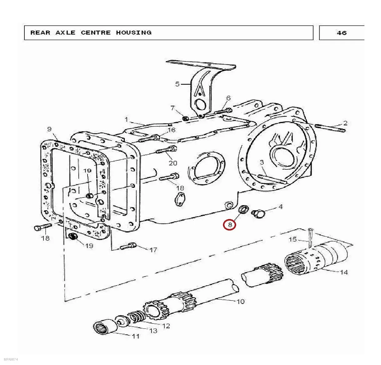Millat Massey Ferguson Tractor Spare Part 7 WASHER 10501710501712411287 - Massey Ferguson tractor spare part