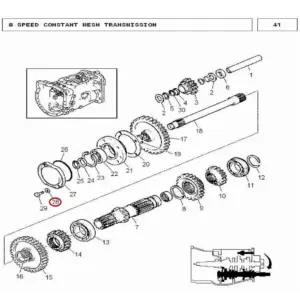 Millat Massey Ferguson Tractor Spare Part WASHER HARDENED 3812058112058 - Massey Ferguson tractor spare part