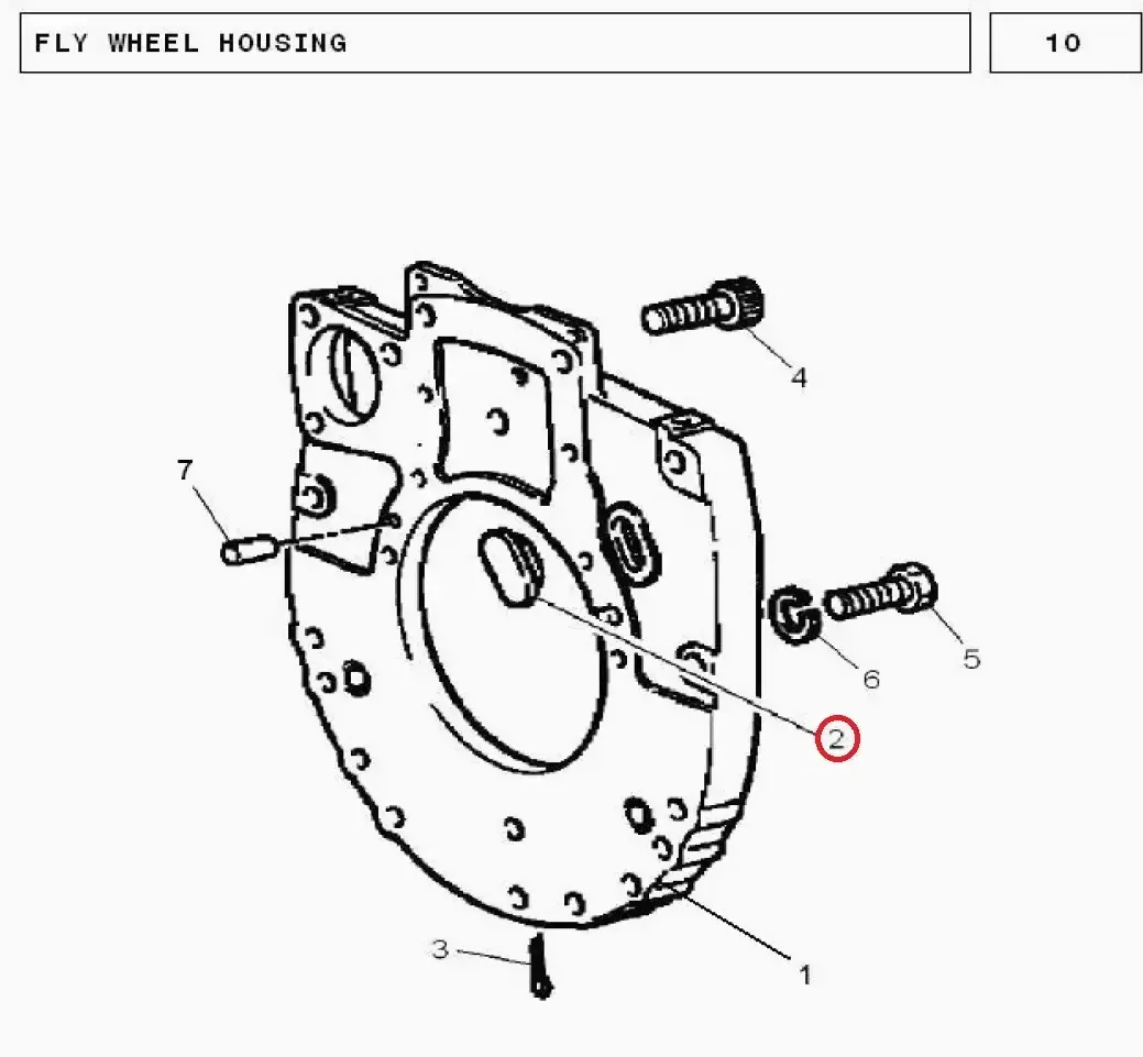 Diagram reference for Millat Massey Ferguson Tractor Spare Part PLUG 18175137813113 - Massey Ferguson tractor spare part