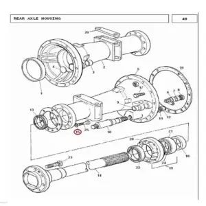 Millat Massey Ferguson Tractor Spare Part SHIM 001510088110088 - Massey Ferguson tractor spare part