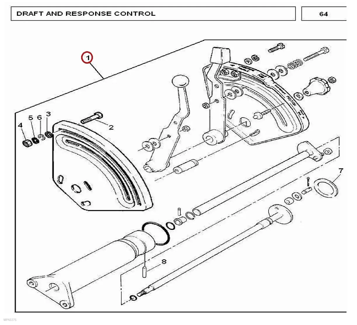 Millat Massey Ferguson Tractor Spare Part QUADRANTASSY 2402605211870361 - Massey Ferguson tractor spare part