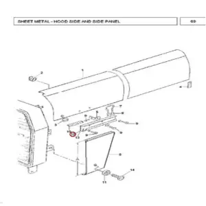 Millat Massey Ferguson Tractor Spare Part CHANNELLH 23313123313 YD - Massey Ferguson tractor spare part