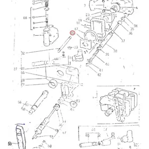 Millat Massey Ferguson Tractor Spare Part 24 BLOCK 1180924 - Massey Ferguson tractor spare part