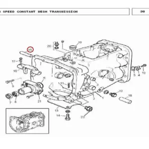 Millat Massey Ferguson Tractor Spare Part SHAFT CLUTCH 121221180444 - Massey Ferguson tractor spare part