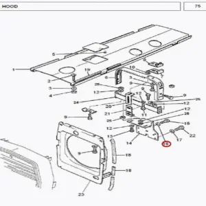 Millat Massey Ferguson Tractor Spare Part WASHER 51634015134015 - Massey Ferguson tractor spare part