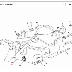 Millat Massey Ferguson Tractor Spare Part FRONT SUPPORT 240 NEW 1470012528935 - Massey Ferguson tractor spare part
