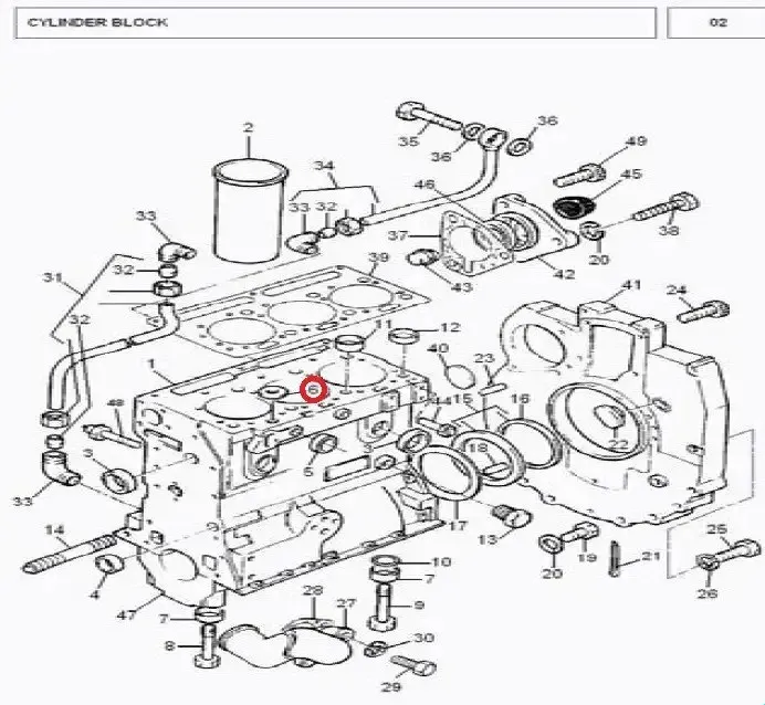 Diagram reference for Millat Massey Ferguson Tractor Spare Part 1 CABLE ADJ 13314113761359 - Massey Ferguson tractor spare part