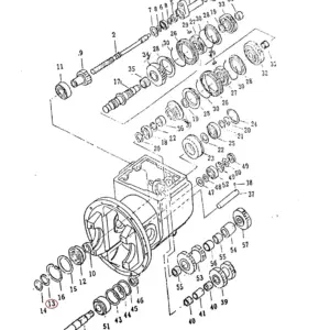 Millat Massey Ferguson Tractor Spare Part GEAR PIN 1210111860767 - Massey Ferguson tractor spare part