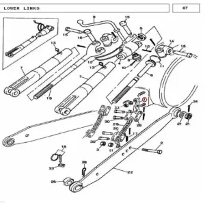 Millat Massey Ferguson Tractor Spare Part ANCHORRH 250031897912 - Massey Ferguson tractor spare part