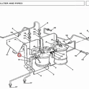Millat Massey Ferguson Tractor Spare Part FILTER BODYT 19310119310 - Massey Ferguson tractor spare part