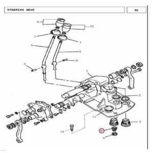 Millat Massey Ferguson Tractor Spare Part SP RING GEAR LEVER 16038116038 - Massey Ferguson tractor spare part