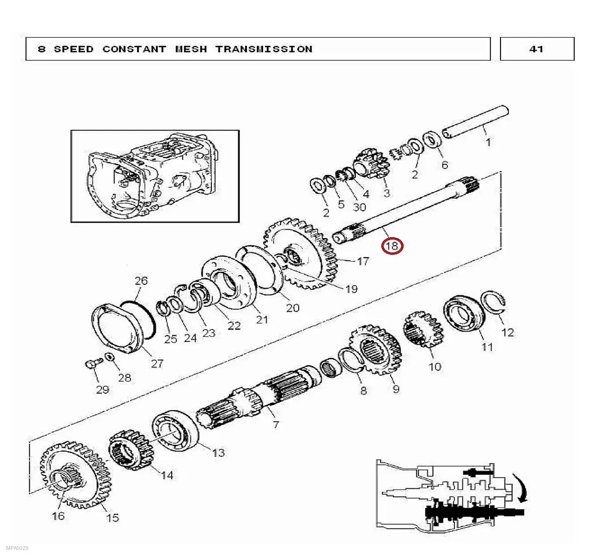 Millat Massey Ferguson Tractor Spare Part SHAFT PTO 1204711868533 - Massey Ferguson tractor spare part