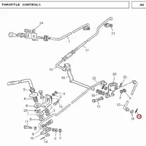 Millat Massey Ferguson Tractor Spare Part PIN COTTER 13071113071 - Massey Ferguson tractor spare part