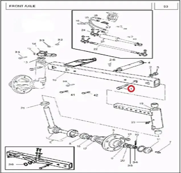 Diagram reference for Millat Massey Ferguson Tractor Spare Part 5 BOLT BEAM 1480351148035 - Massey Ferguson tractor spare part