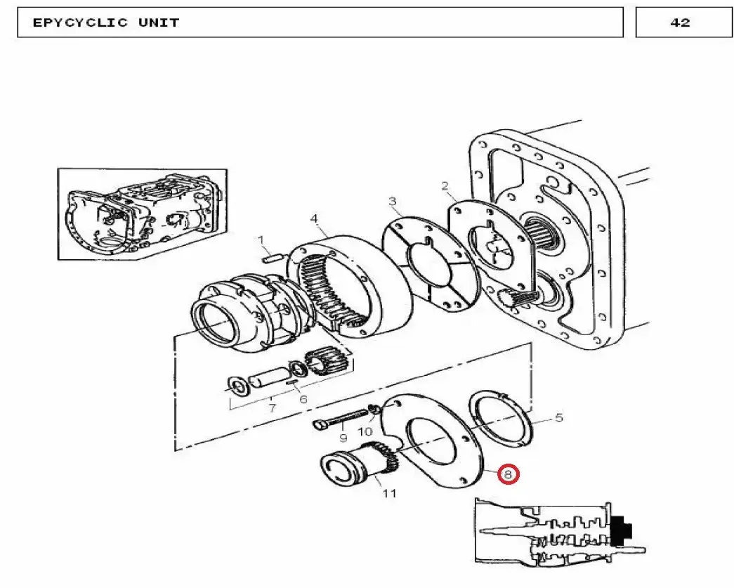 Diagram reference for Millat Massey Ferguson Tractor Spare Part PLATE COVER REAR 120721184012 - Massey Ferguson tractor spare part