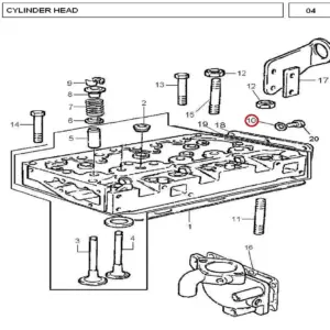 Millat Massey Ferguson Tractor Spare Part WASHER 185831185830920053 - Massey Ferguson tractor spare part