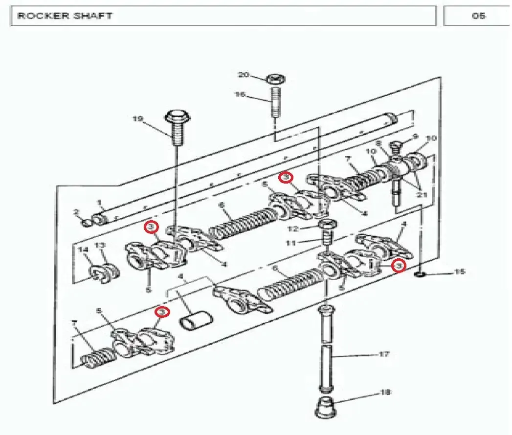 Diagram reference for Millat Massey Ferguson Tractor Spare Part 6 BRACKET 1832861183286 - Massey Ferguson tractor spare part