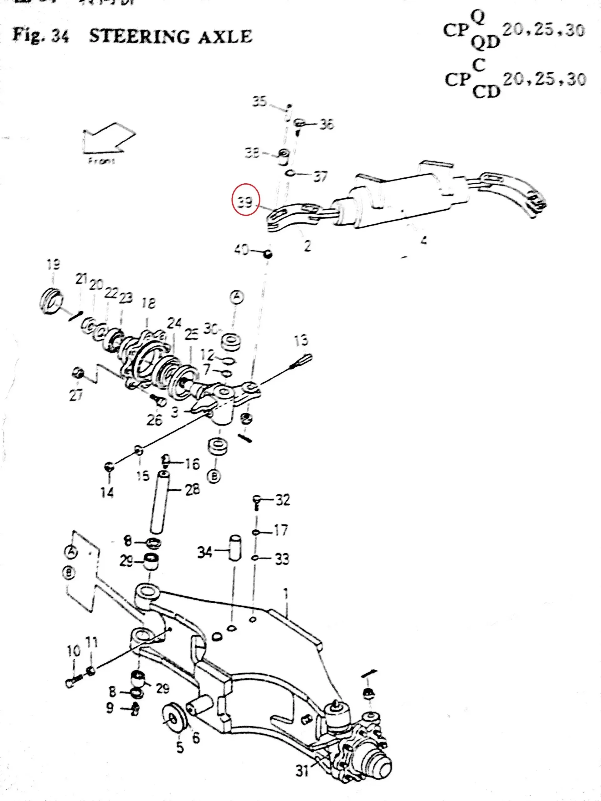 Diagram reference for Millat Massey Ferguson Tractor Spare Part 2 PLATE SET 1610428 A 21 B 432300 H - Massey Ferguson tractor spare part
