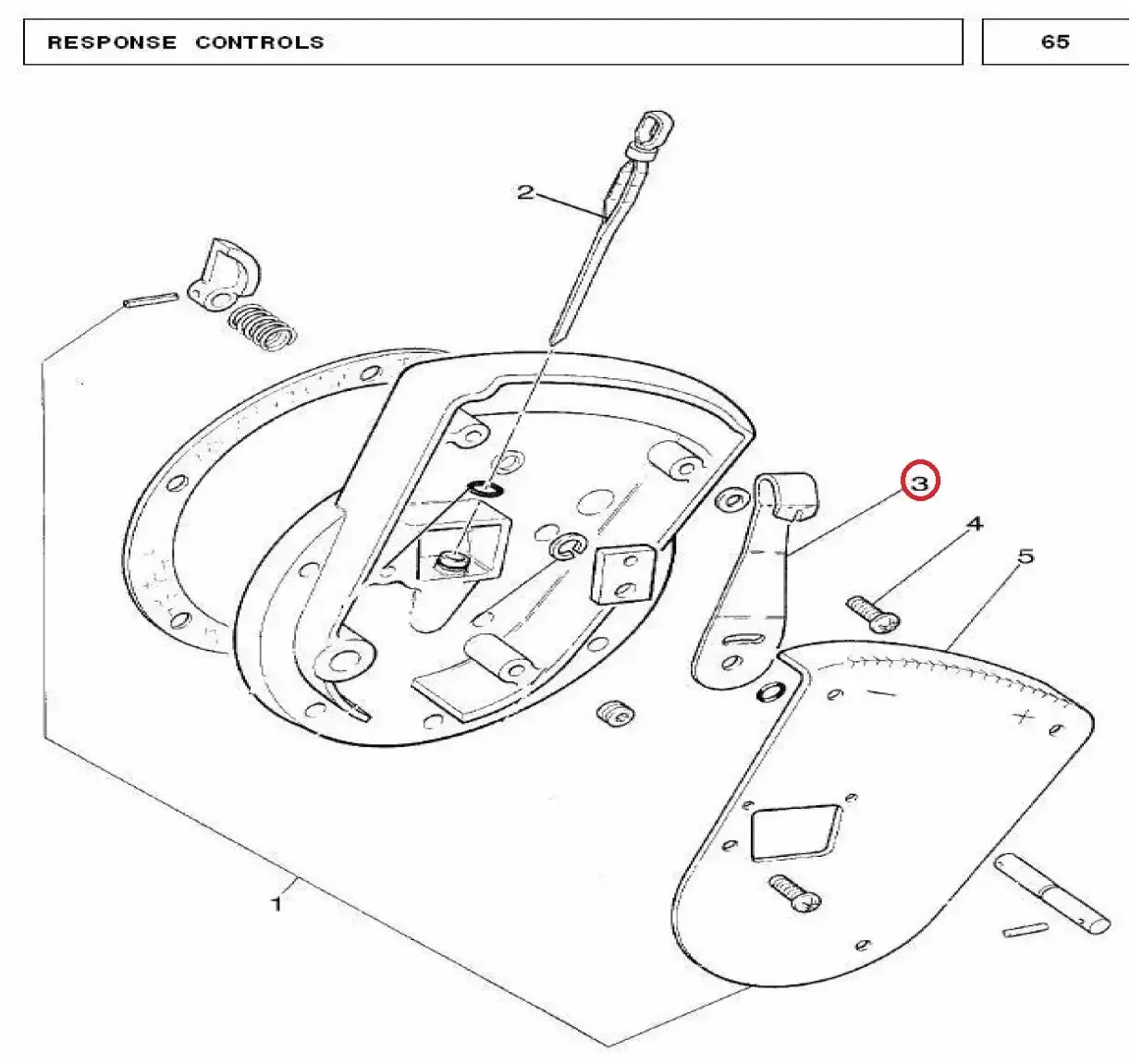 Diagram reference for Millat Massey Ferguson Tractor Spare Part LEVER 2607611662278 - Massey Ferguson tractor spare part