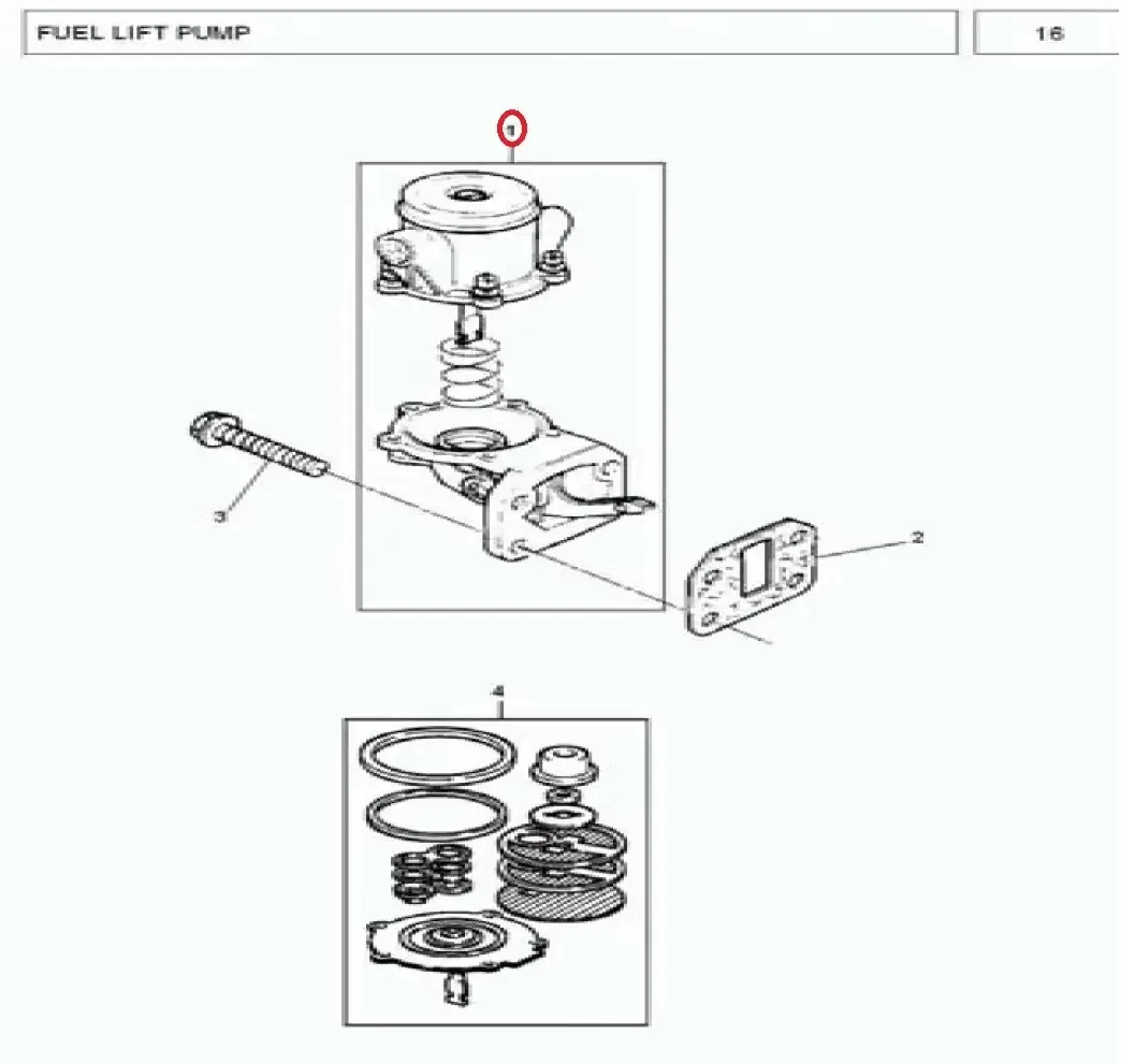 Diagram reference for Millat Massey Ferguson Tractor Spare Part 5 PUMP LIFT 37538518705512641728 - Massey Ferguson tractor spare part