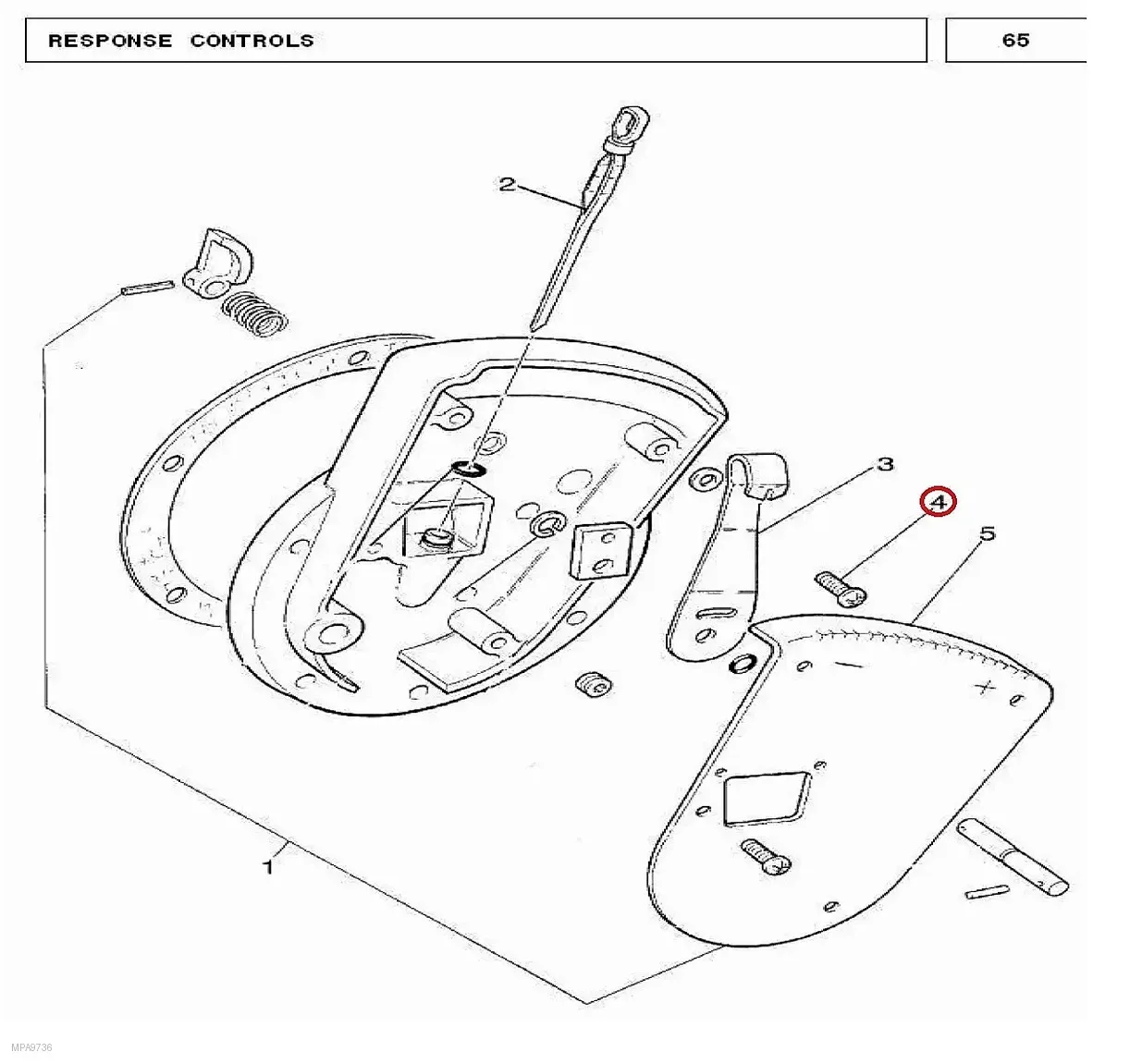 Millat Massey Ferguson Tractor Spare Part SCREW 1032 UNF 2 A 26119126119 - Massey Ferguson tractor spare part