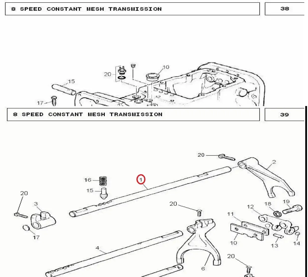 Diagram reference for Millat Massey Ferguson Tractor Spare Part RAIL 120761894703 - Massey Ferguson tractor spare part