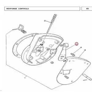 Millat Massey Ferguson Tractor Spare Part LEVER 2607611662278 - Massey Ferguson tractor spare part
