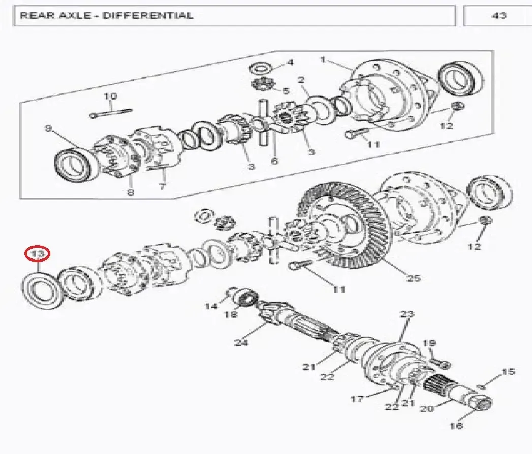 Diagram reference for Millat Massey Ferguson Tractor Spare Part SHIELD 100601521401 - Massey Ferguson tractor spare part