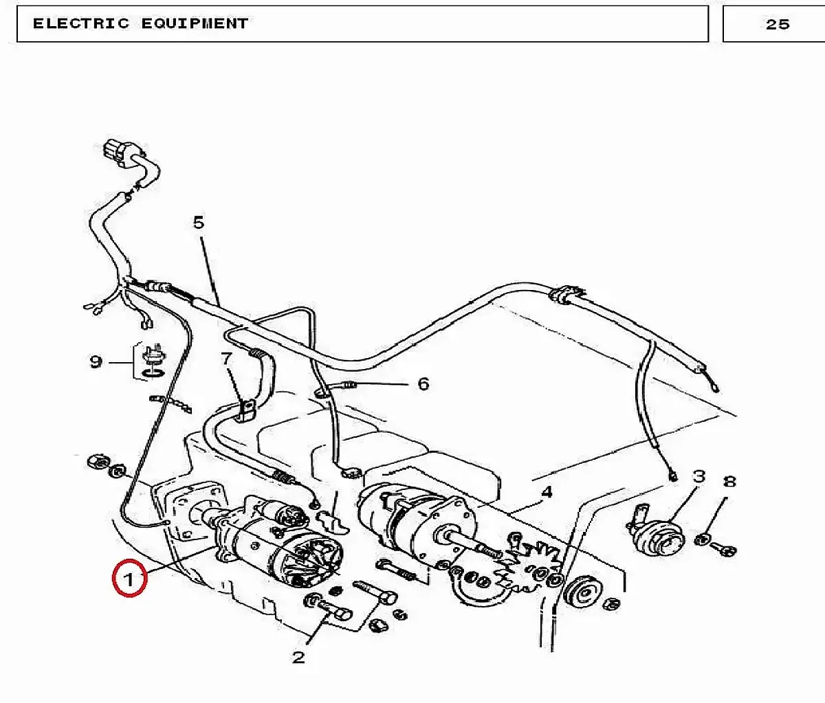 Millat Massey Ferguson Tractor Spare Part STARTER MOTOR 2402400111680065 - Massey Ferguson tractor spare part