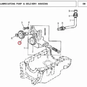 Millat Massey Ferguson Tractor Spare Part GEAR 18192141115086 - Massey Ferguson tractor spare part