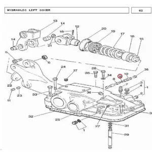 Millat Massey Ferguson Tractor Spare Part SNAP RING 26034126034 - Massey Ferguson tractor spare part