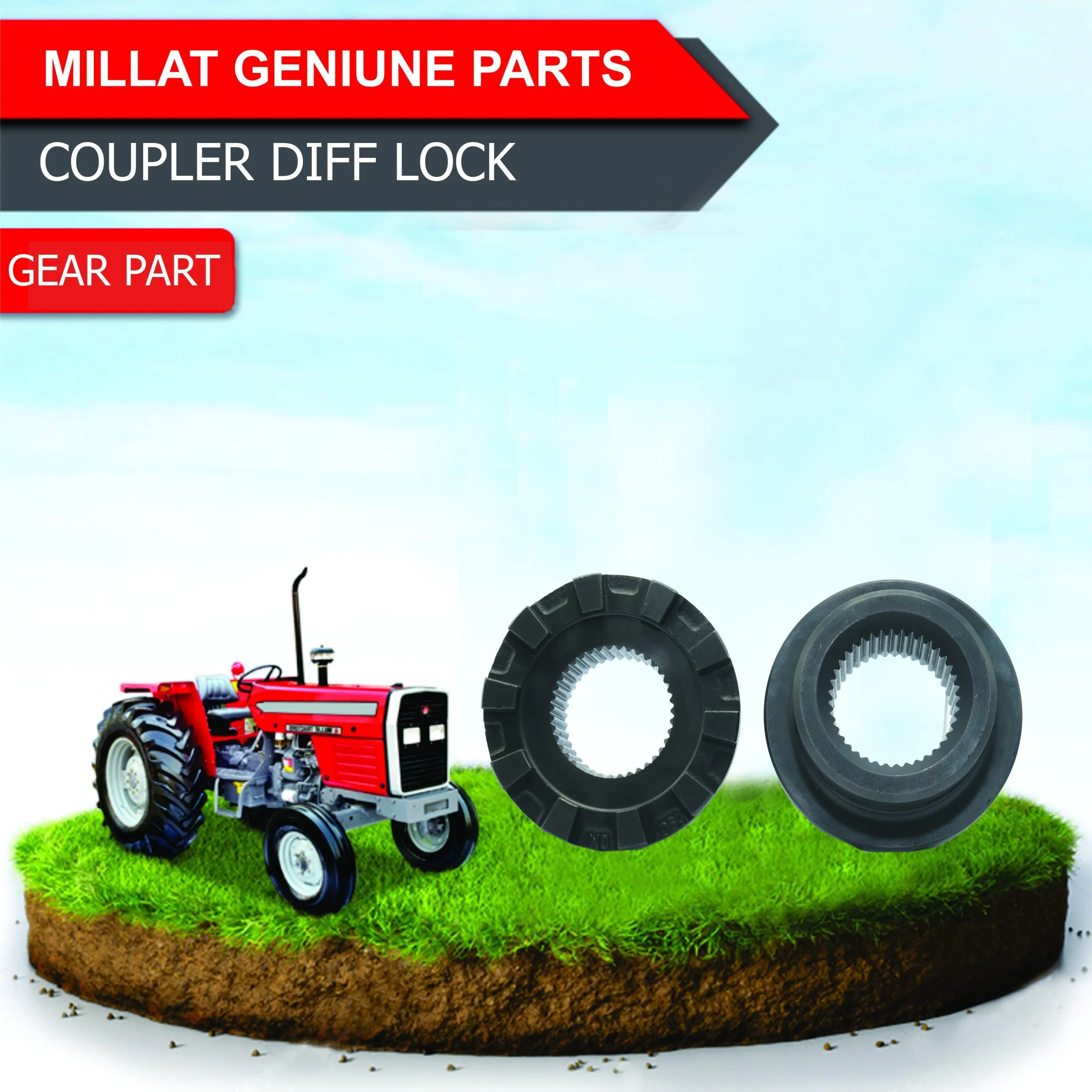 Diagram reference for Millat Massey Ferguson Tractor Spare Part 1 SHAFT 21 T 1231711123171 - Massey Ferguson tractor spare part